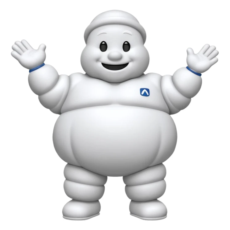 Michelin man sticker