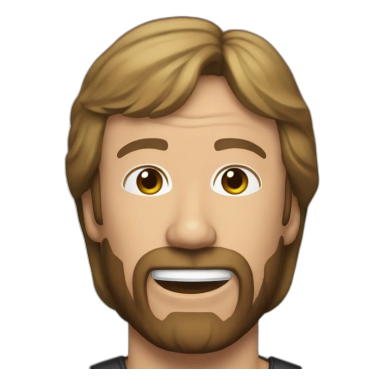 Happy birhday with Chuck Norris sticker