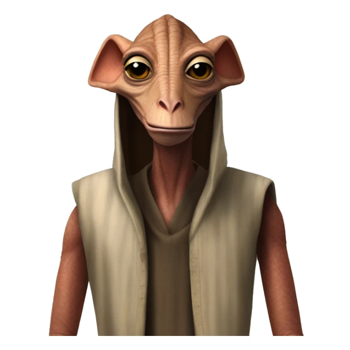 Jar Jar Binks turning up in the club sticker