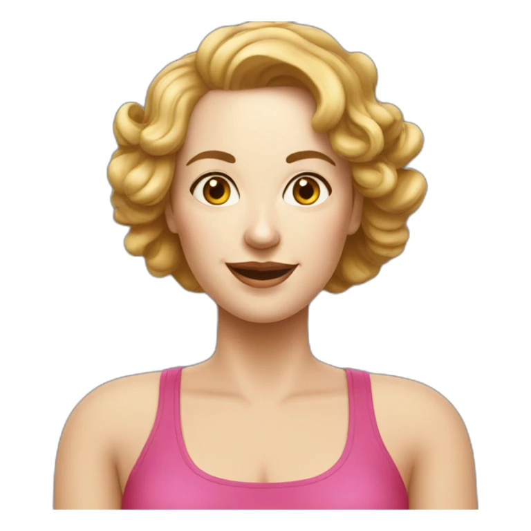 biritish 45yo lady who loves organic products. white skin sticker