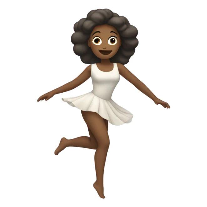 Femme fâchée qui danse  sticker
