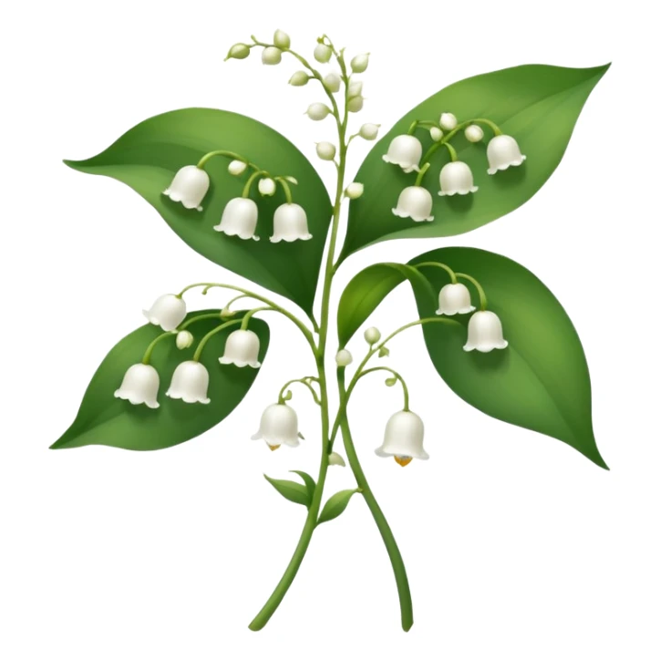 lily of the velly sticker