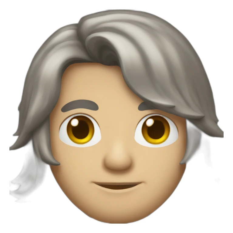 bon Jovi with long hair sticker