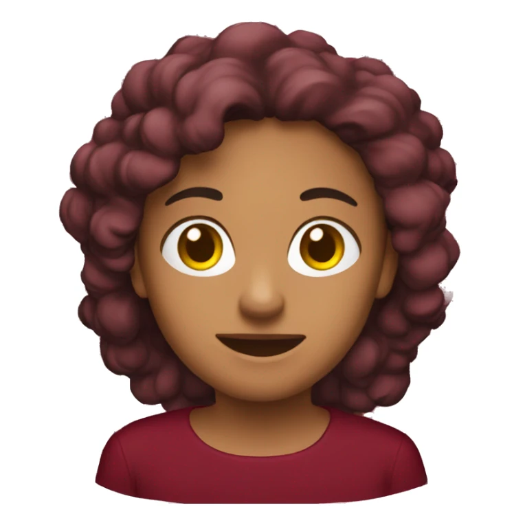 Burgundy christmas sticker