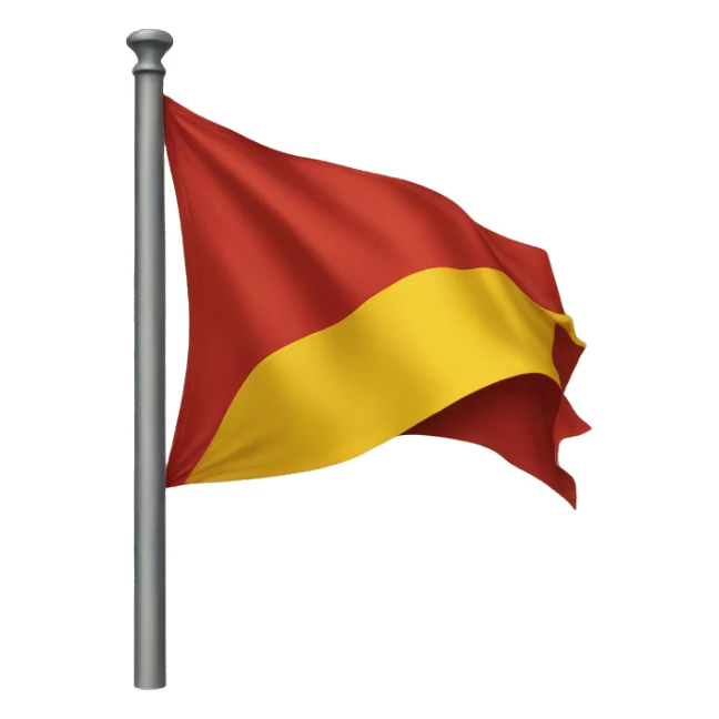 yellow flag emoji, looks like the existing red flag emoji sticker