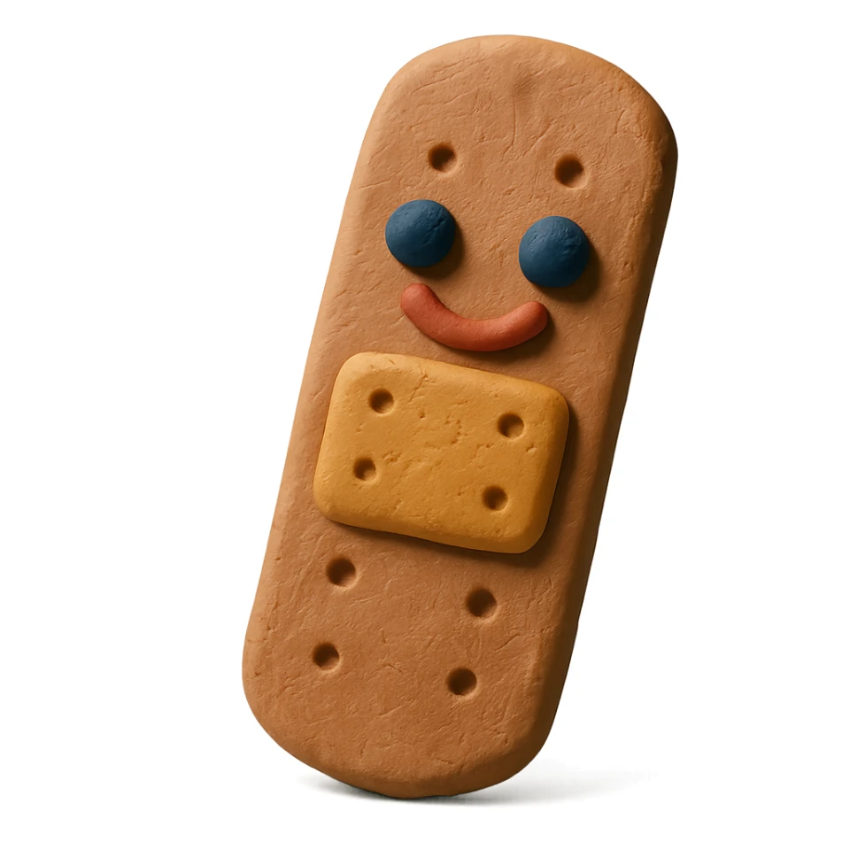 bandage, textured, playful, cute sticker