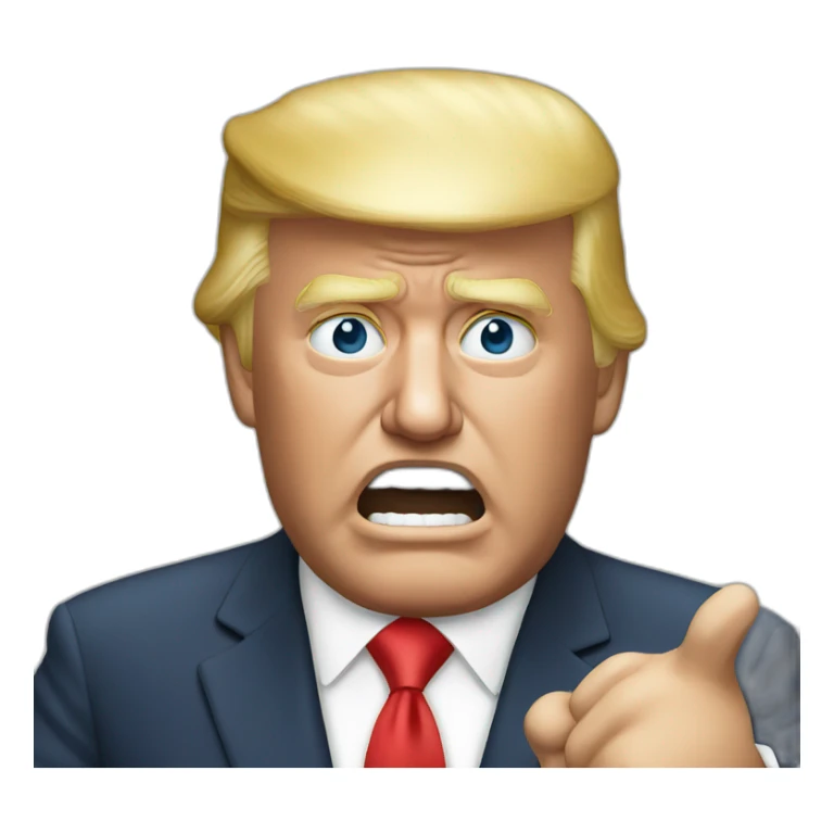 trump who farts sticker