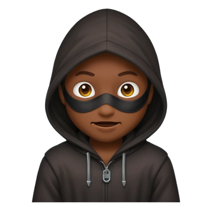 a thief emoji sticker