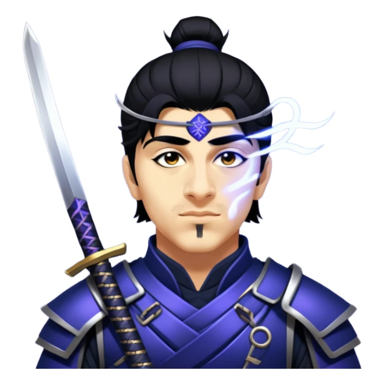 Mystic Samurai sticker