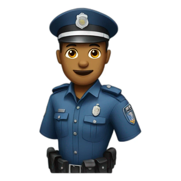 Civil Police in tanga sticker