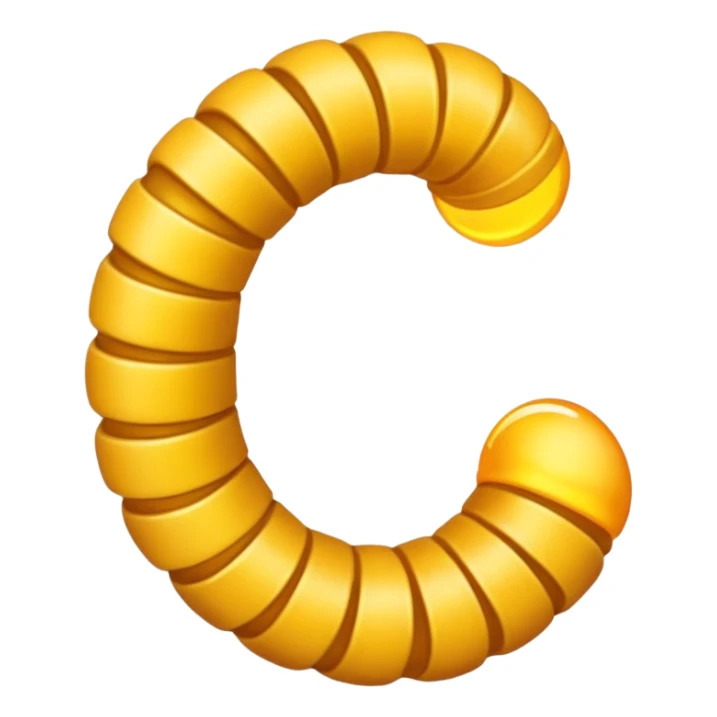 I need something that looks like mRNA. mRNA is single stranded DNA. So it should be half of a double helix sticker