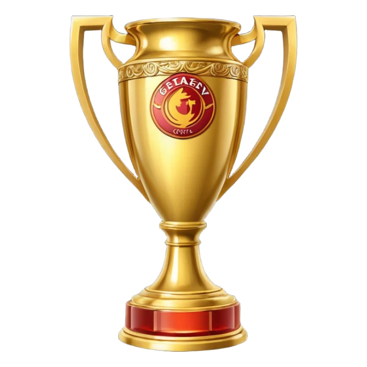 Galatasaray ın aldıgı uefa kupası sticker