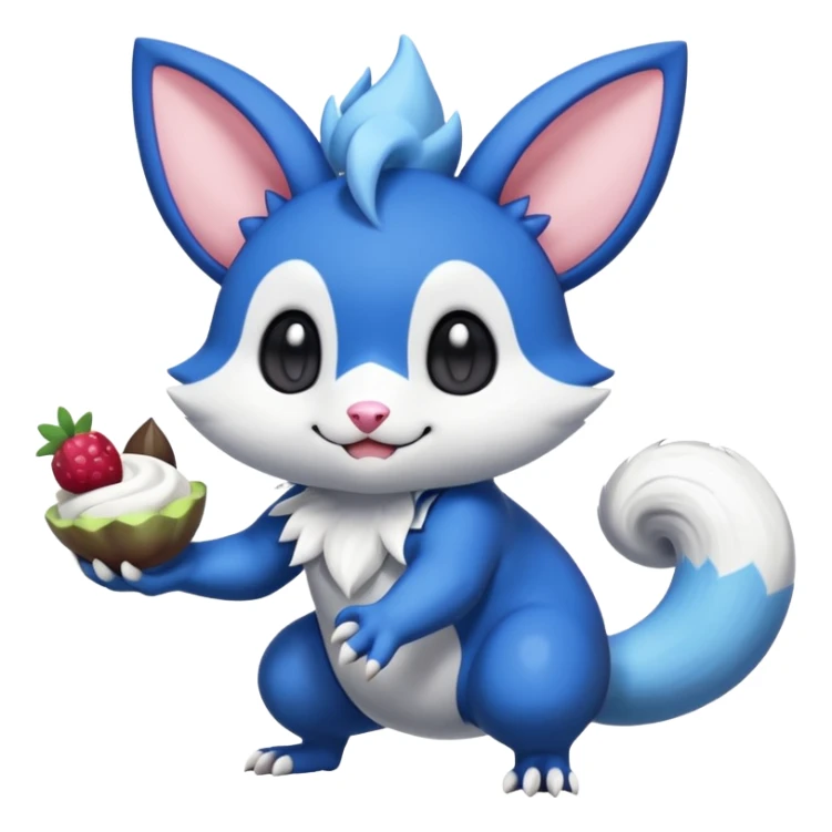 Azurill-Marill-Meowstic-Minccino-Obstagoon-fusion  sticker