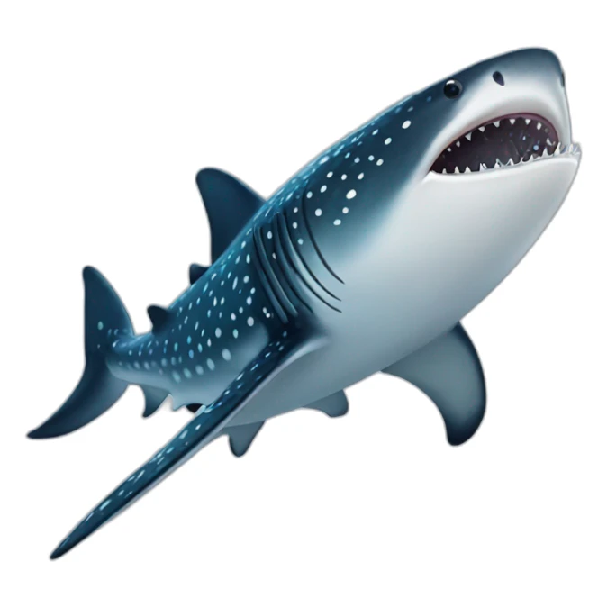 Whale shark sticker