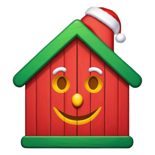 Happy Christmas sign  sticker