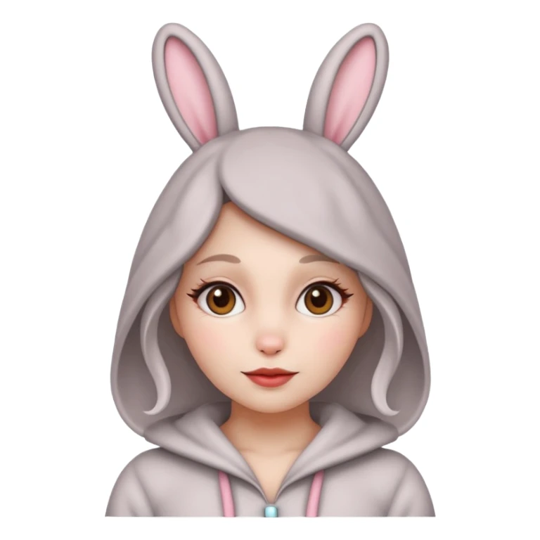 Cameriera vestita da coniglio sticker