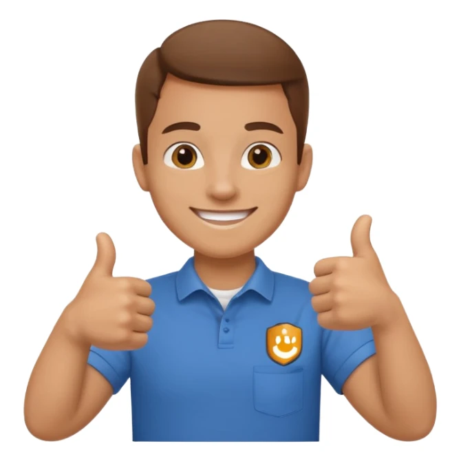 Employee branding emoji, promoting company in websites & linkedIn getting reviews sticker