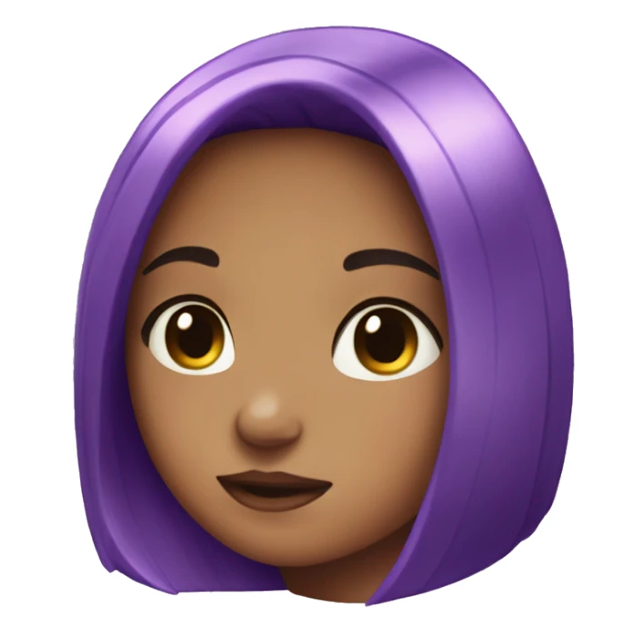 amethyst jewel girl sticker