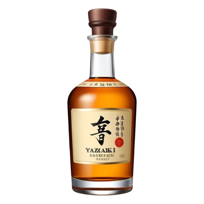Yamazaki Distiller’s Reserve bottle sticker