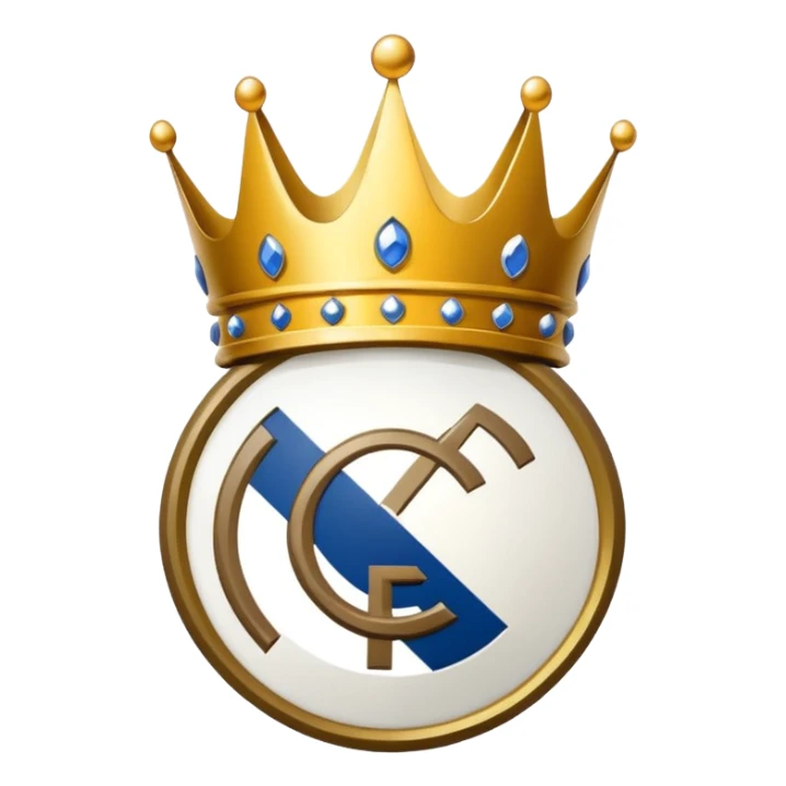 Hazme un emoji del real Madrid sticker