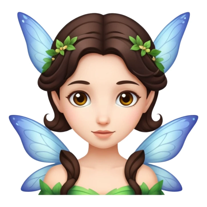 Brunette Fairy sticker