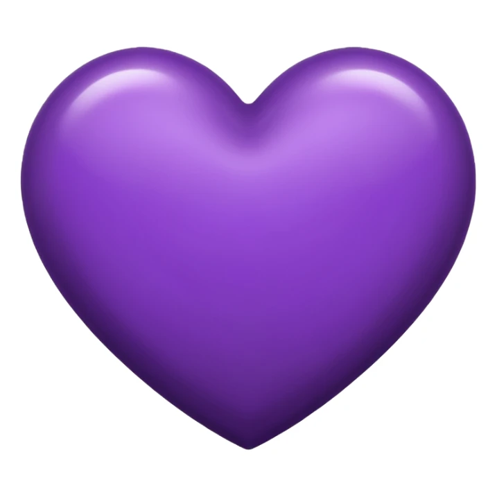 Half Black heart and half Purple Heart sticker