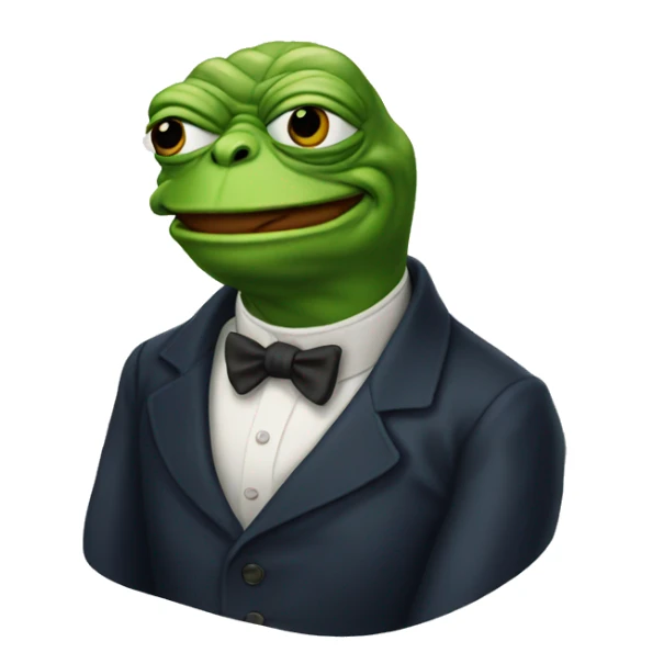 pepe but looks like the biden sticker