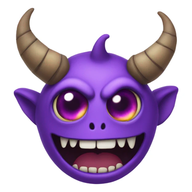 One eyed one horned flying purple people eater sticker