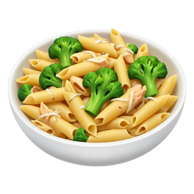 penne pasta with chicken and broccoli  sticker