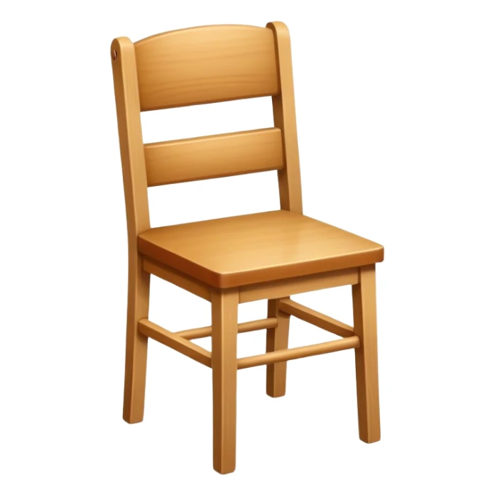 wooden chair sticker