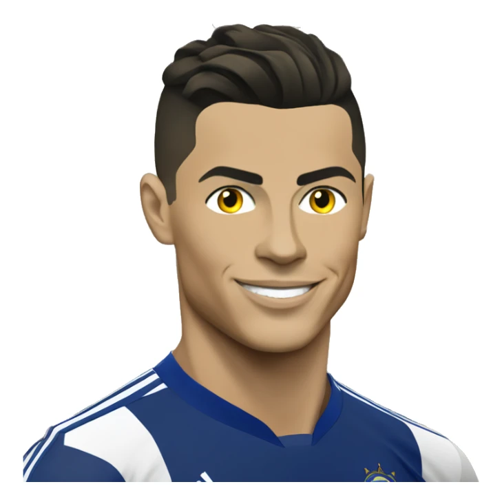 Cristiano Ronaldo at Al Nassr sticker
