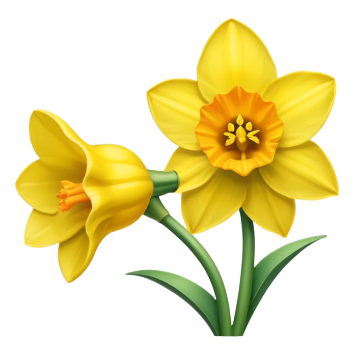 Daffodil sticker