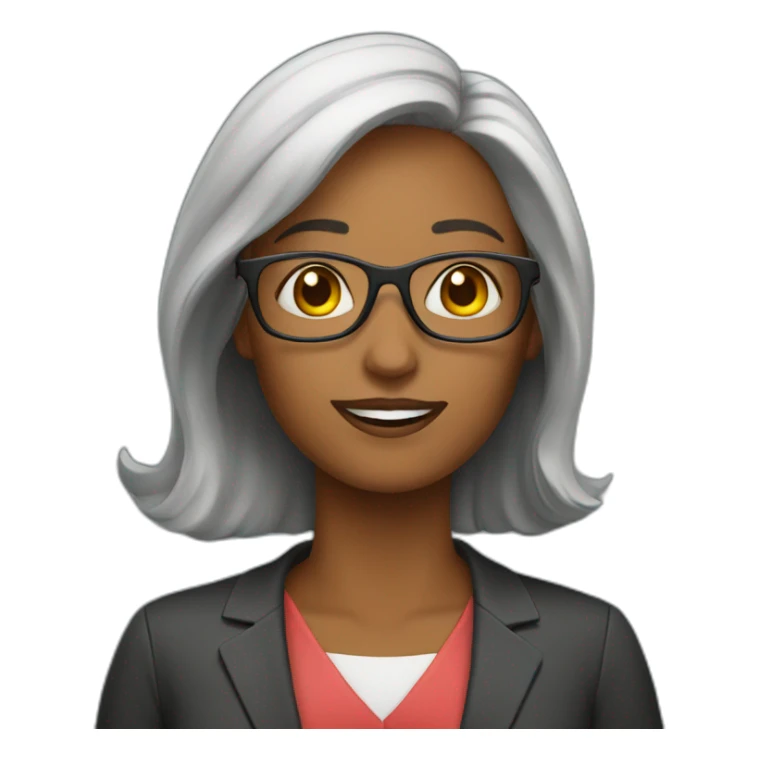 Teacher woman sticker