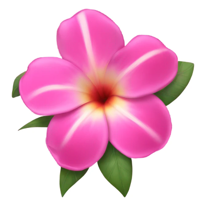 Hawaiian flower that’s pink and dainty  sticker