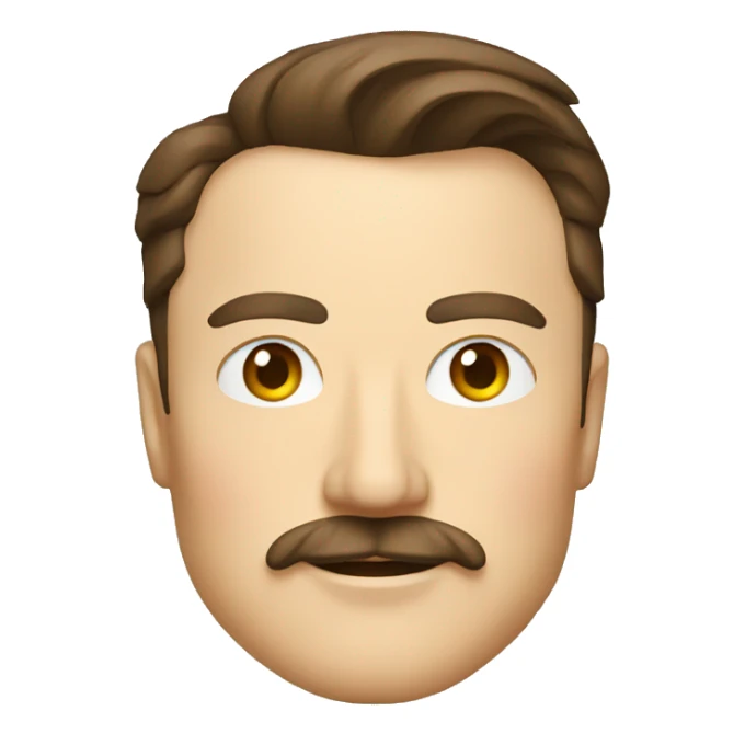 Elon Musk with mustache sticker