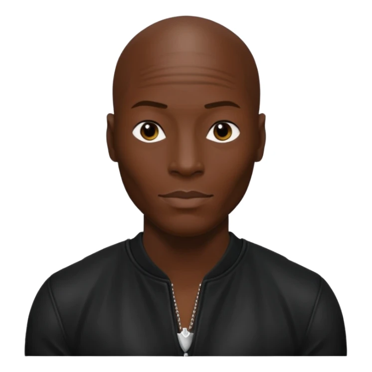 Tyrese Gibson with black outfit sticker