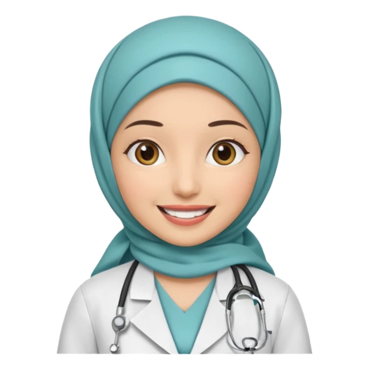 muslim women denrist sticker