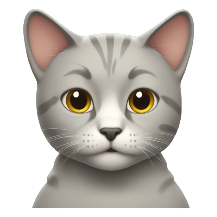 Cat with a sweat-shirt  sticker