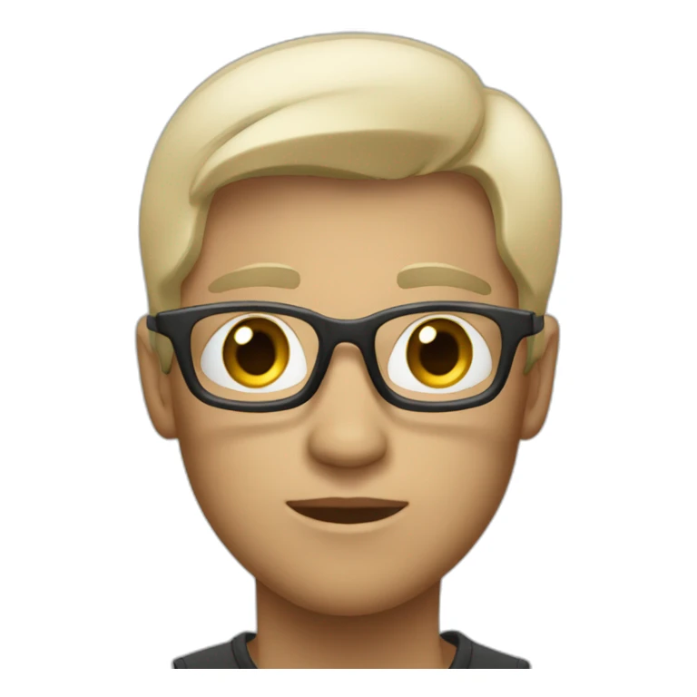 the photographer looks into the camera white. sticker