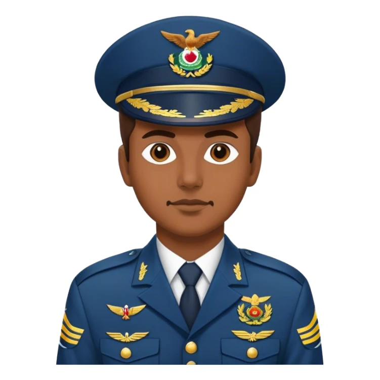 Captain rank in the Mexican Airforce sticker