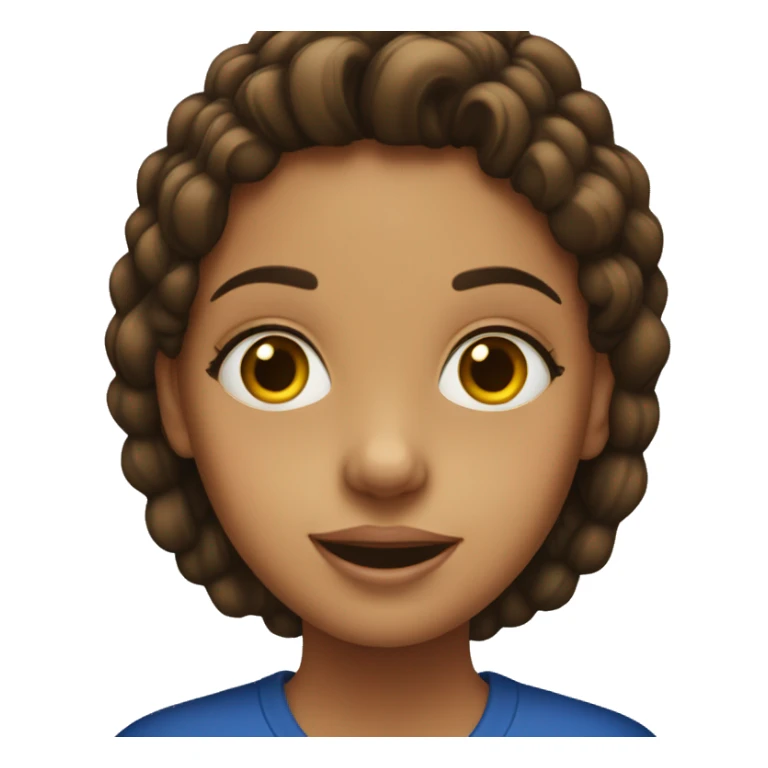 Girl in hanukah sticker