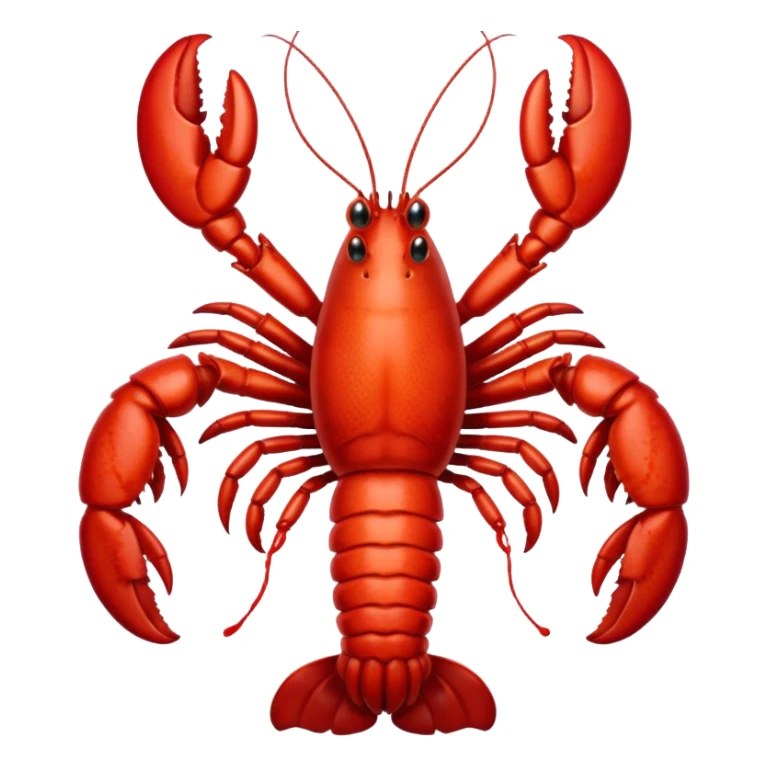 Lobster on period menstruation  sticker
