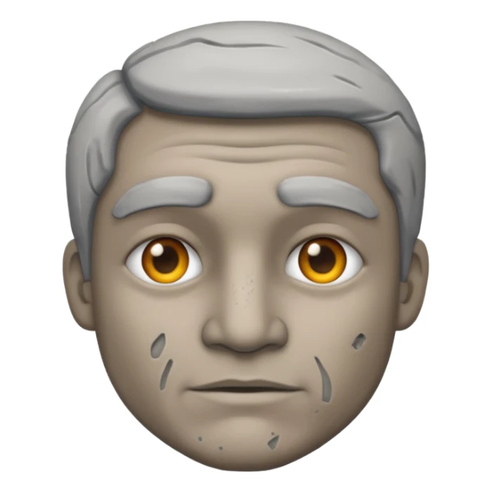 Statue of a man  sticker