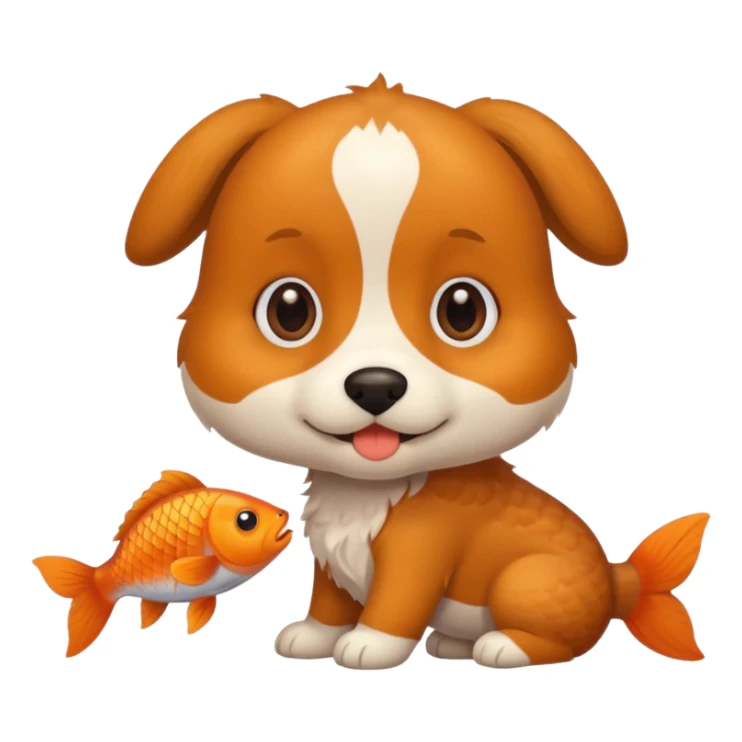 🐶🐟 sticker