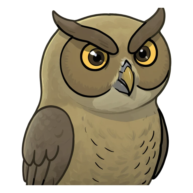 Tree of life with an owl sticker