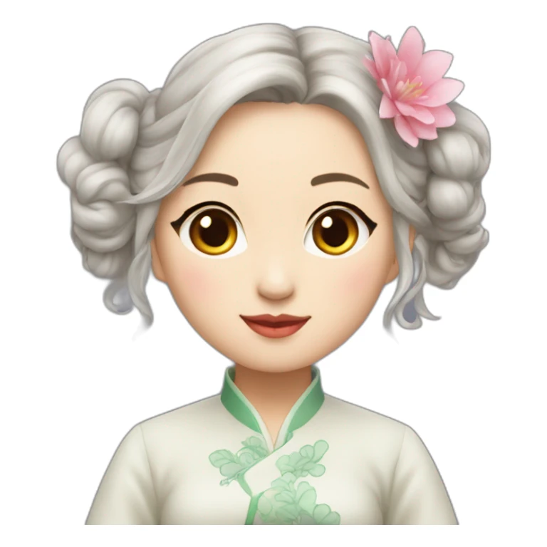 Evelyn Cathy Widjaja - chinese girl sticker