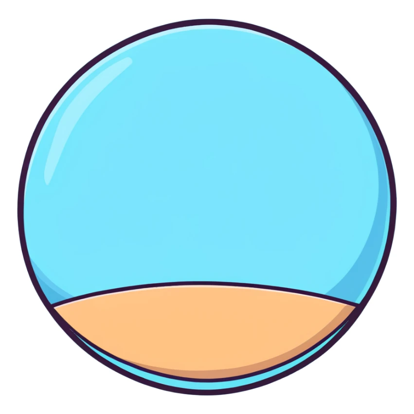 desert planet with spice harvester from Dune sticker