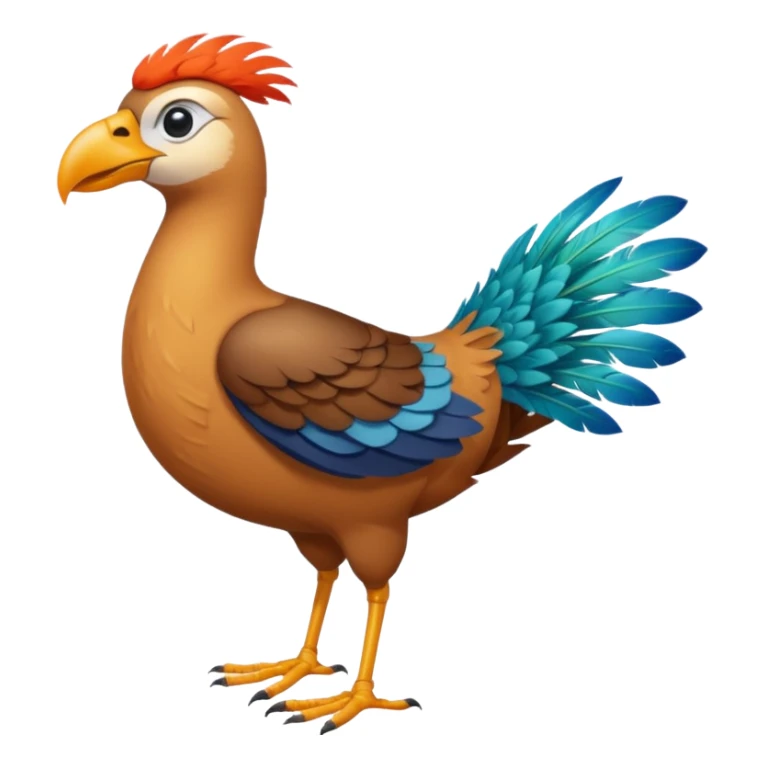 High resolution of   realistic full body bird distorted , no extra hybrid sticker