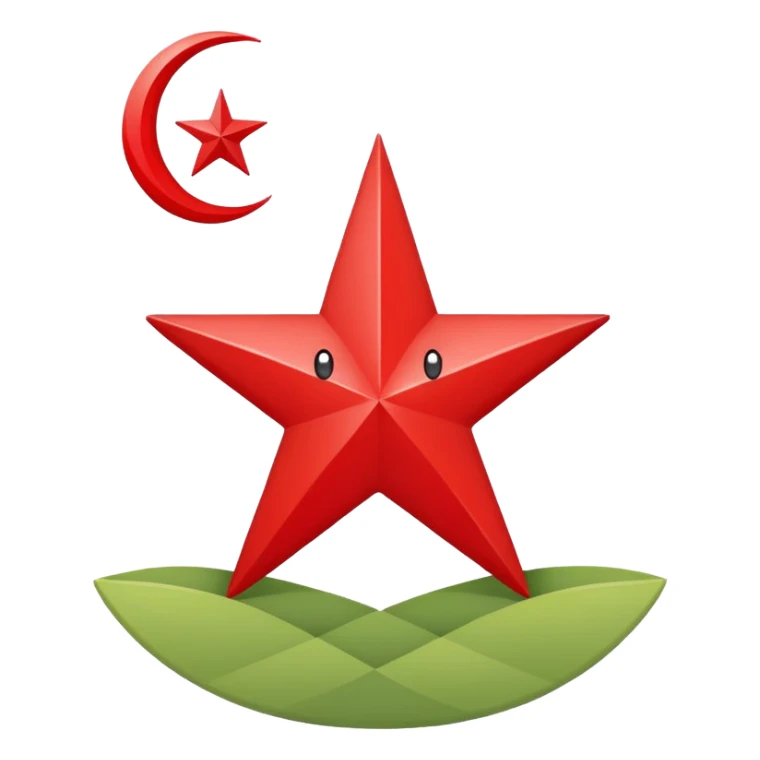 Kuzey kıbrıs bayrağı sticker