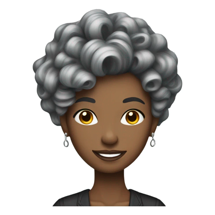 pretty hairdresser woman  sticker